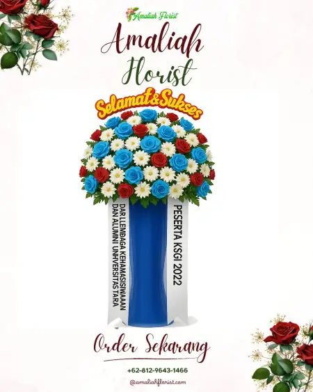 Standing Flowers Gedung Antam Jakarta Timur